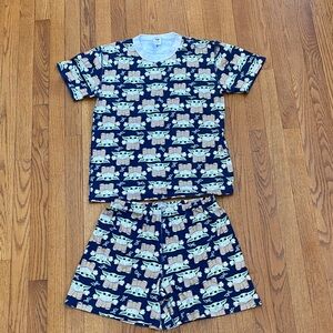 Adult Unisex Hanna Andersson Star Wars Pajama Set with Grogu/yoda character